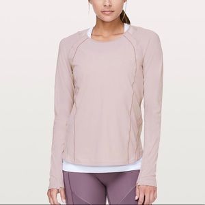 lululemon Sculpt Long Sleeve Shirt (size 4)